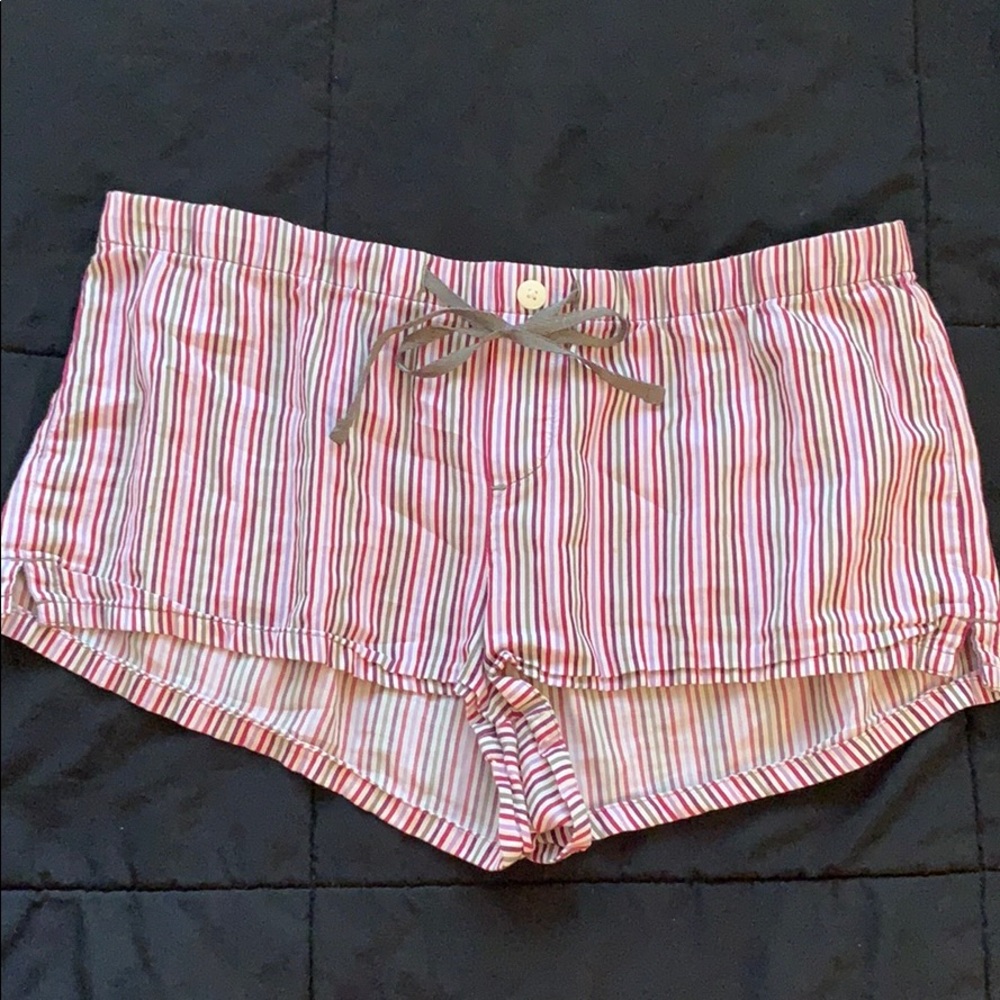 Old Navy Intimates Purple Striped PJ Shorts